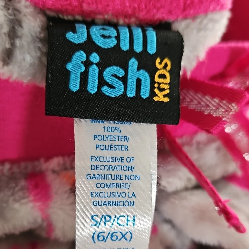Jelli Fish Girls Sz 6/6x Cozy Pajama Bottoms Set - Picture 11 of 13